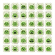 Set of space aliens
