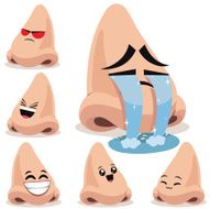 Nose Cartoon Set B