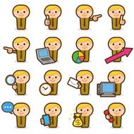 Businessman Icons N8