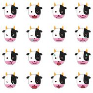 Cow Emoticons