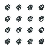 Silhouette Emoticons N9