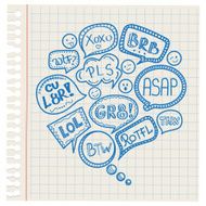 Acronyms speech bubble N2