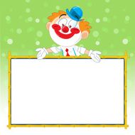 clown advertises