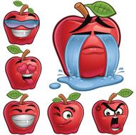Apple Cartoon Set B N2