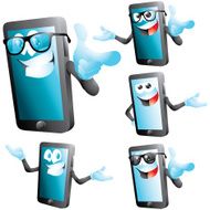 Smartphone character set