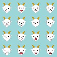 Goat Emoticons