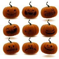 Jack O&#039; Lantern icon set N2