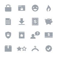Shopping Icons N16