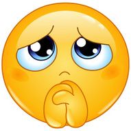 Begging emoticon N2