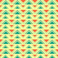 Seamless geometric ethnic pattern