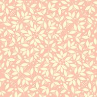 Seamless flower pattern Vector illustration