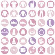 Vector Set of Wear Icons