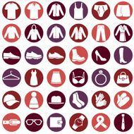 Vector Set of Wear Icons N2