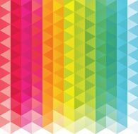 Background of geometric shapes Colorful mosaic pattern Retro triangle background