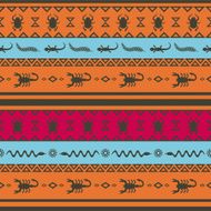African Tribal Pattern Ethnic ornament N4