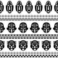 African Tribal Pattern Ethnic ornament N5