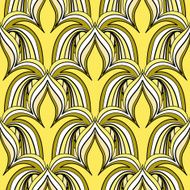 Vector Seamless Damask Pattern N2