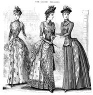 Victorian Fashion Young Women 19th Century
