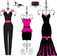 Black and Pink Fashion