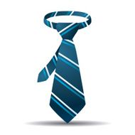 Blue Stripe Tie