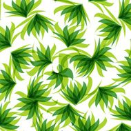 abstract green leaf pattern background N2