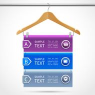 Clothes hanger sale infographics