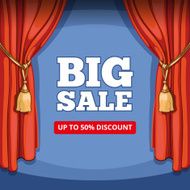 Big sale special offer vector background for business promotion