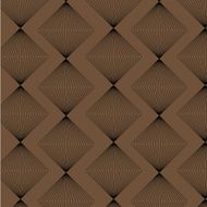 Brown rhombus strict style pattern
