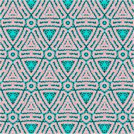 Romantic pink symmetrical pattern
