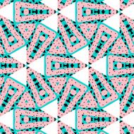 Romantic pink symmetrical pattern N2