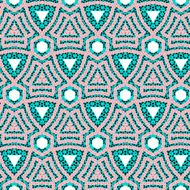 Romantic pink symmetrical pattern N4