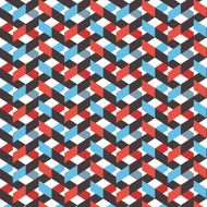 Abstract pattern Geometric background vector