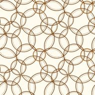 Vector seamless dotted and lined pattern