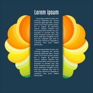 layout of the printed page leaflets