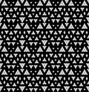 Tribal monochrome lace N2
