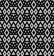 Tribal monochrome lace N3