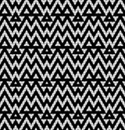Tribal monochrome lace N8