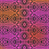 Aztec tribal mexican seamless pattern N6