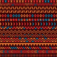 African Tribal Pattern Ethnic ornament N8