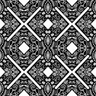 Seamless Vintage Lace Pattern (Vector) N3