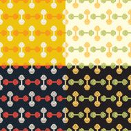 Abstract seamless pattern N114