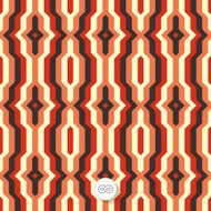Seamless geometric background Mosaic
