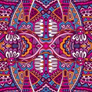 Abstract festive ethnic tribal pattern