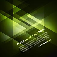 Elegant Geometric Green Background