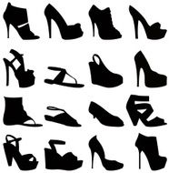 Shoes silhouette N3