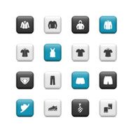Men clothing buttons