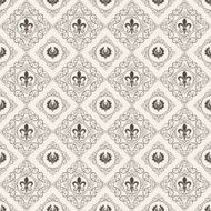 Seamless pattern Vector Retro