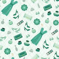 Seamless fashion pattern