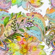 abstract seamless texture watercolor N5