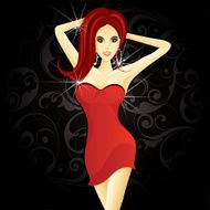 The glamour lady